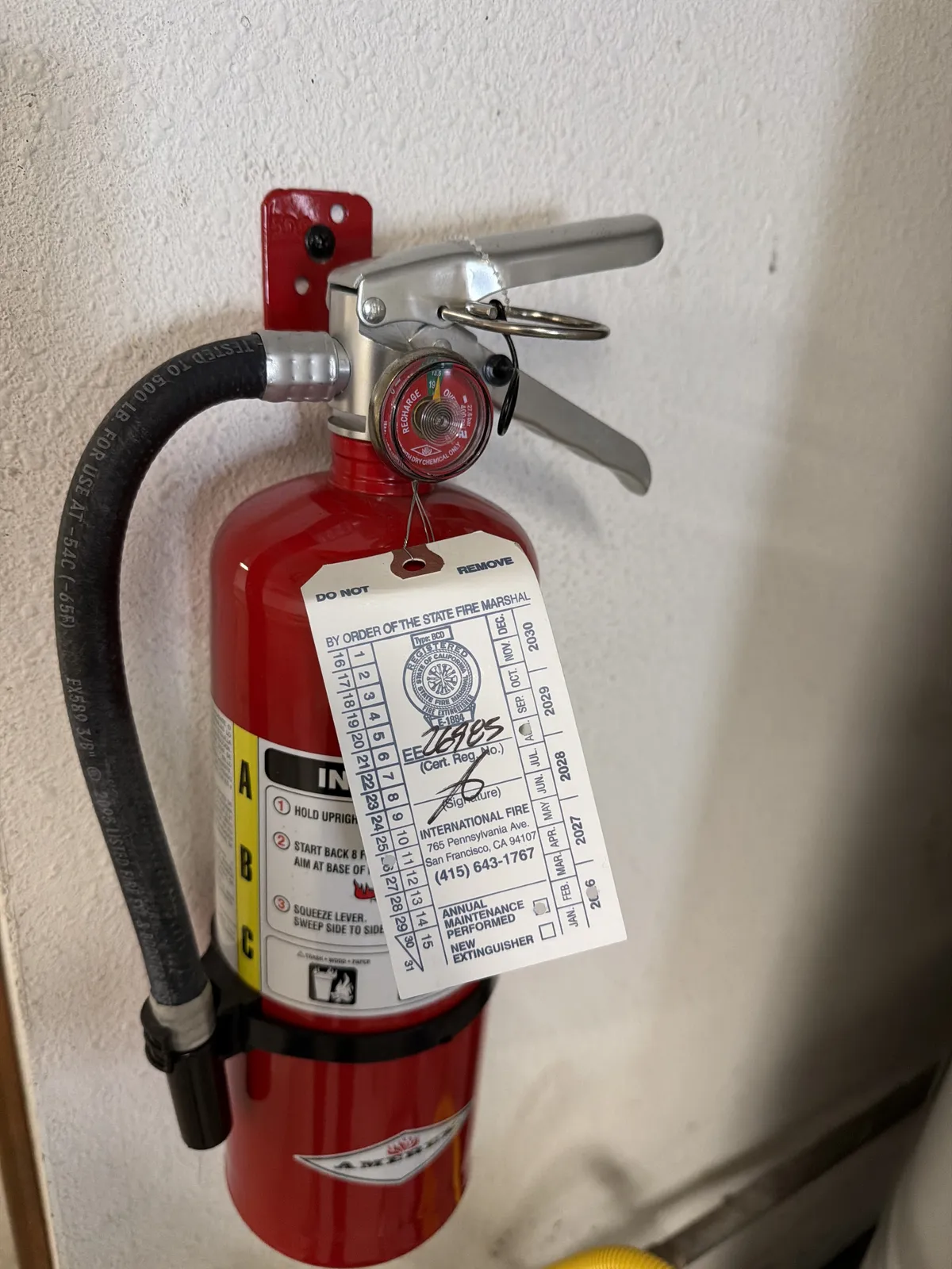 Annual Fire Alarm Testing — Haight-Ashbury