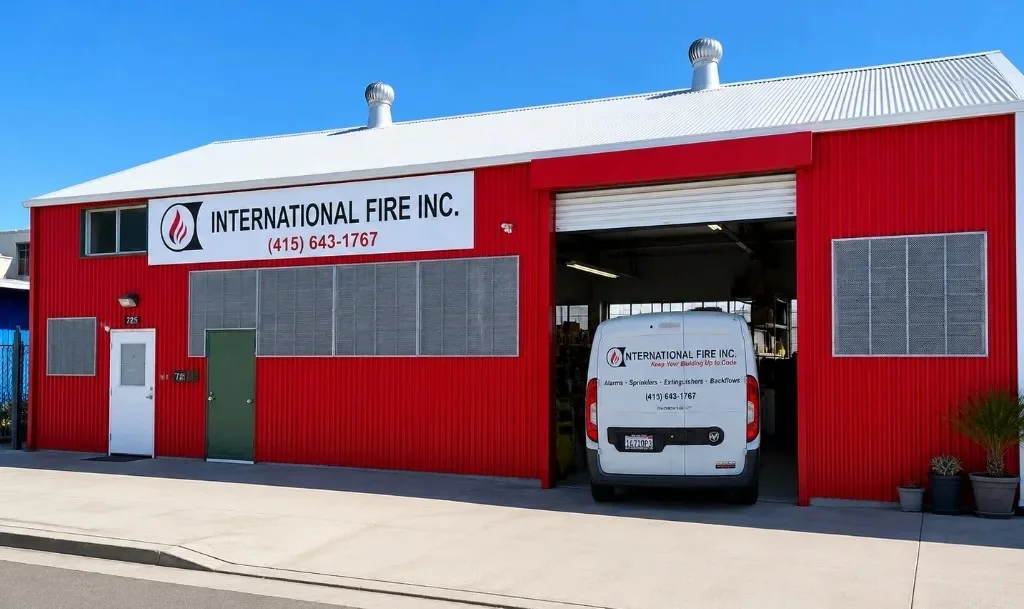International Fire Inc. walk-in shop at 765 Pennsylvania Ave San Francisco
